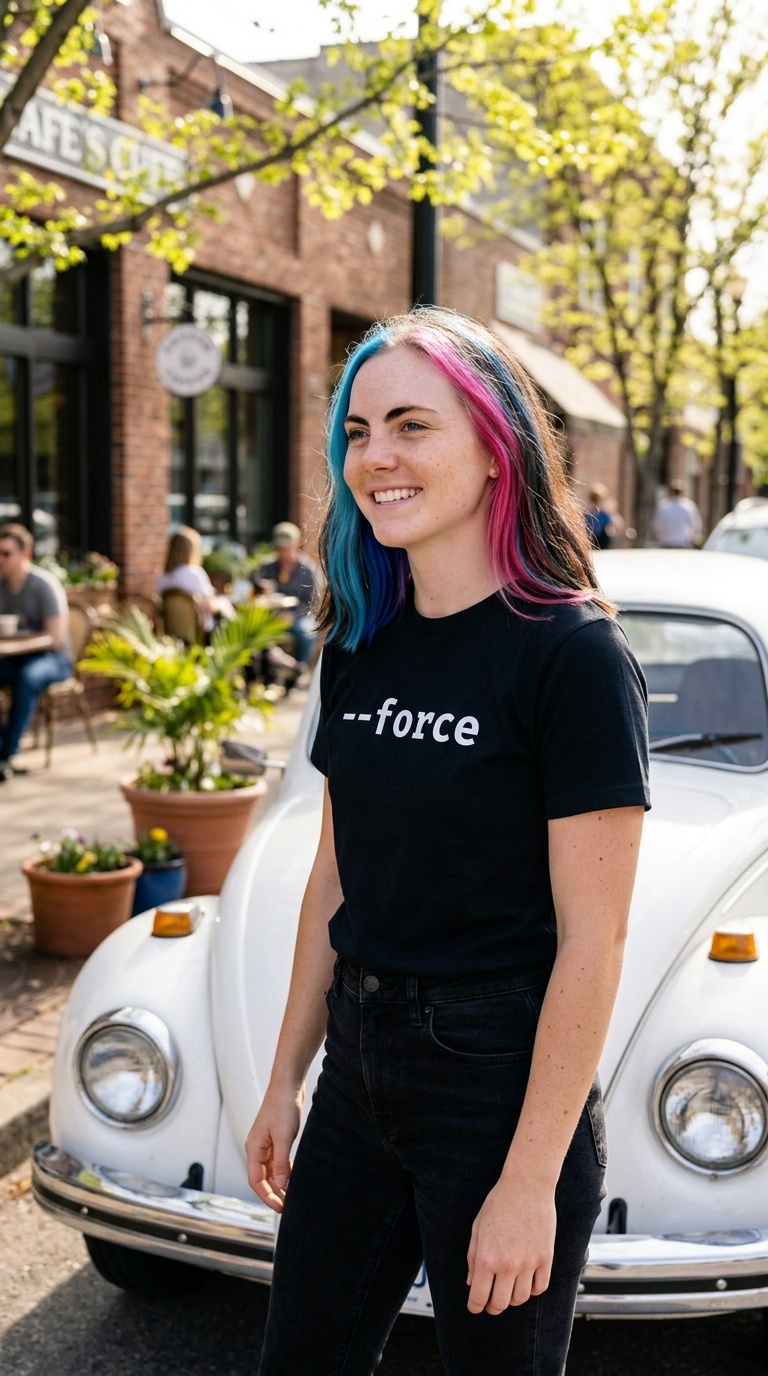 --force — Push with intent