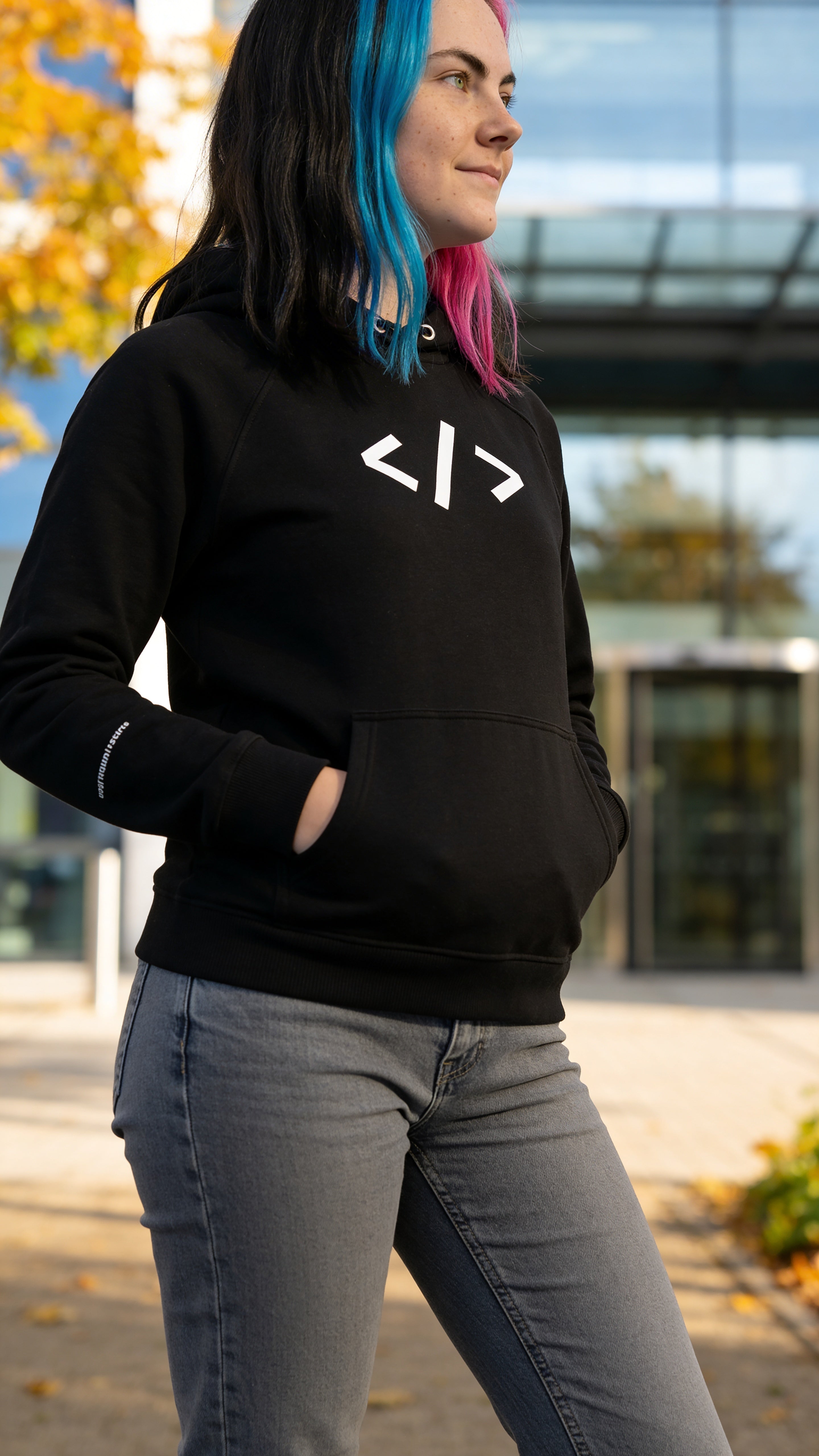 Developer symbol hoodie