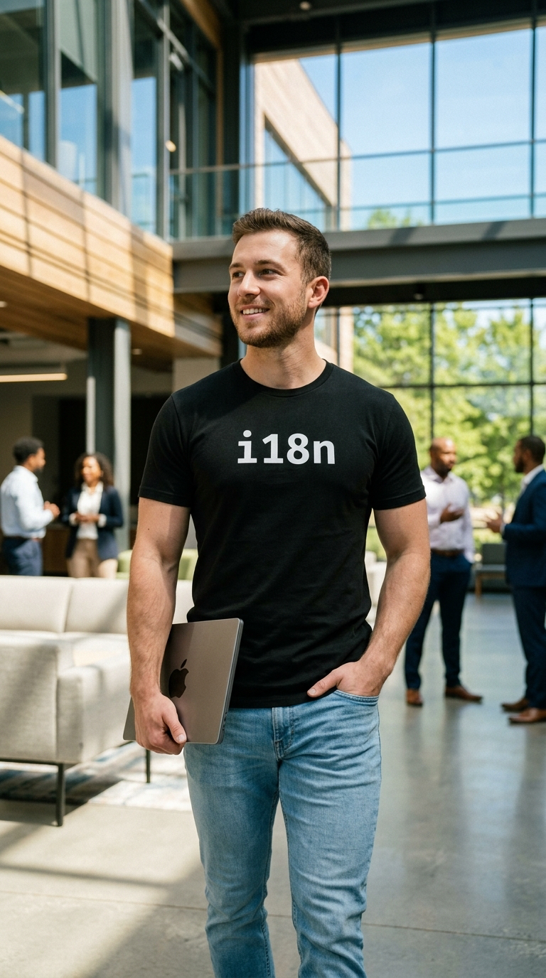i18n developers t-shirt - internationalization