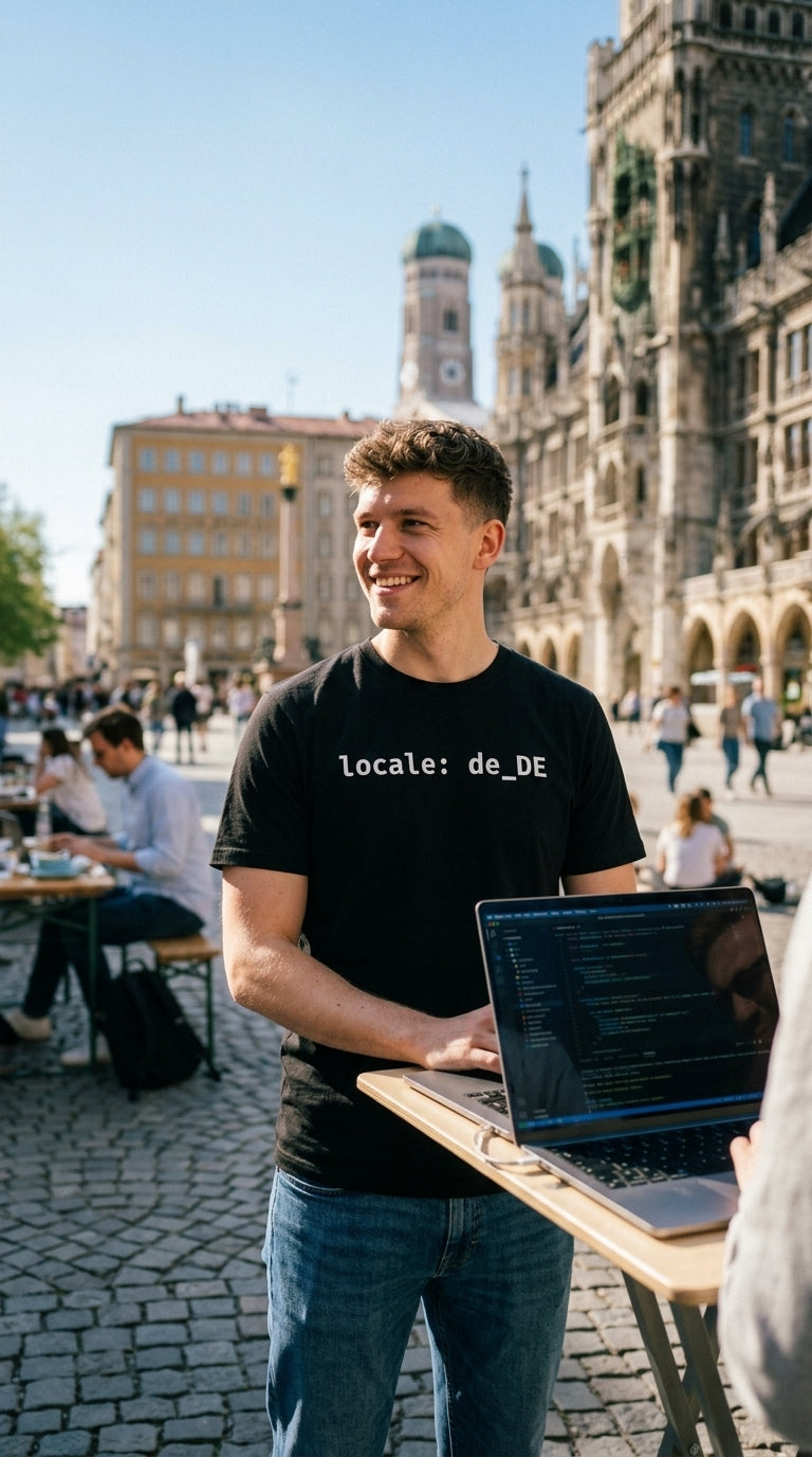 locale: de_DE — Software speaks your language