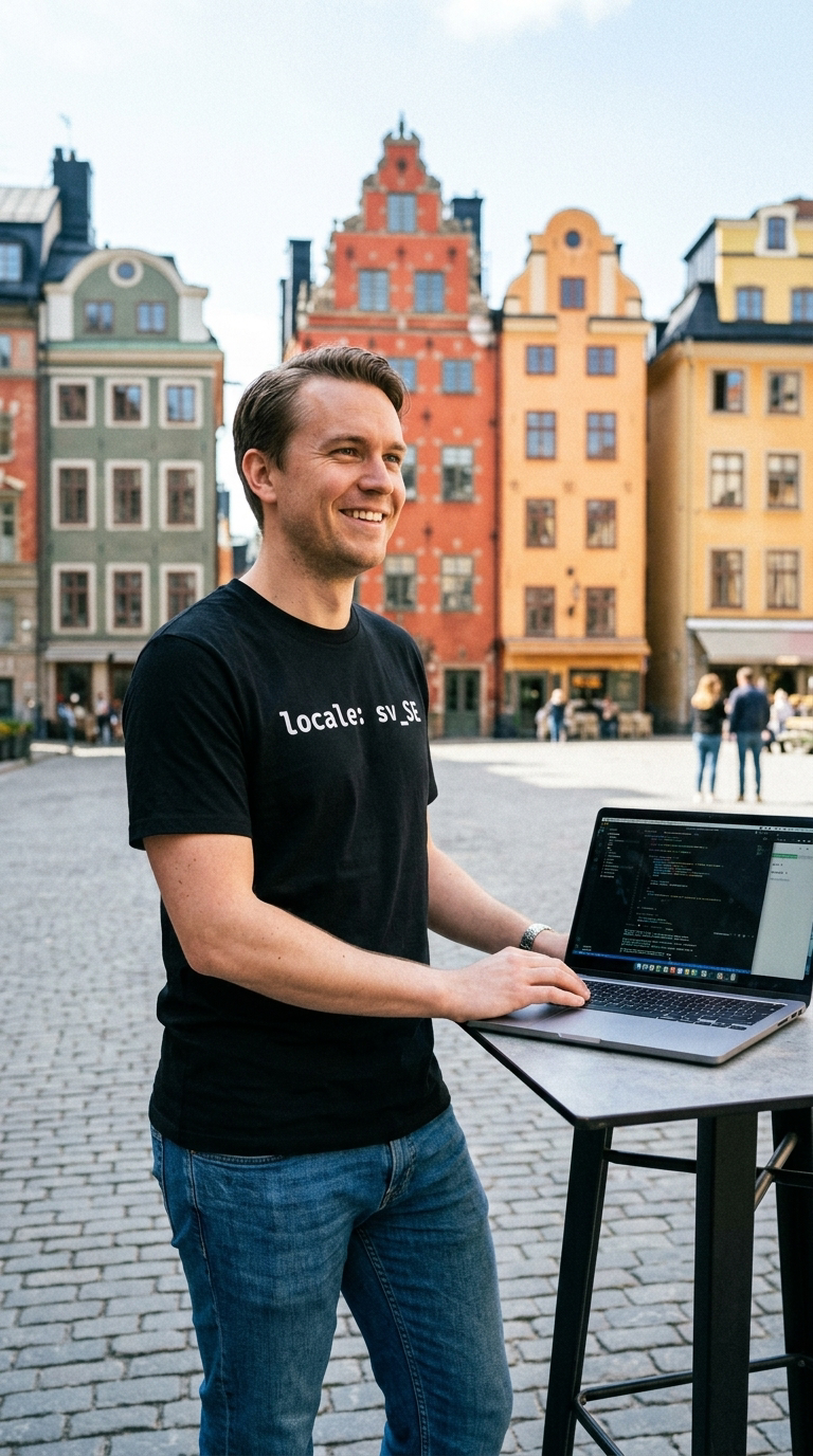 locale: sv_SE — Software speaks your language