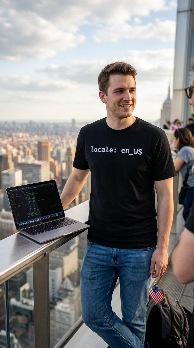 locale: en_US — Software speaks your language