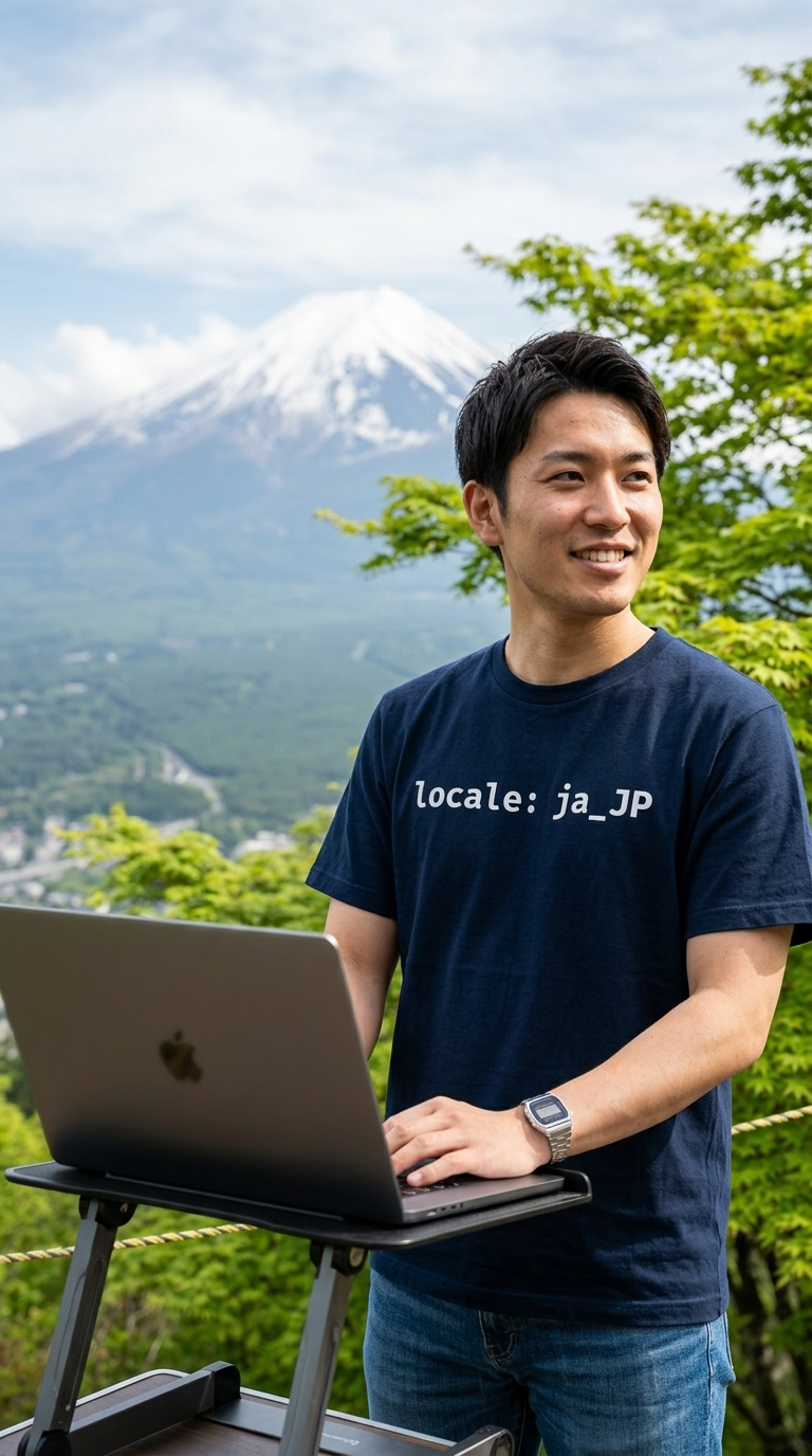 locale: ja_JP — Software speaks your language