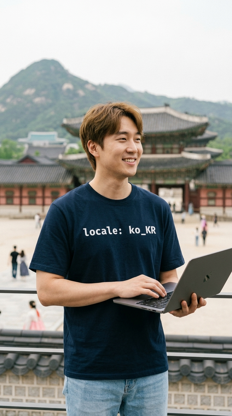 locale: ko_KR — Software speaks your language