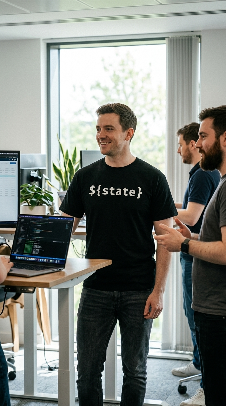 ${state} — Frontend engineer concept