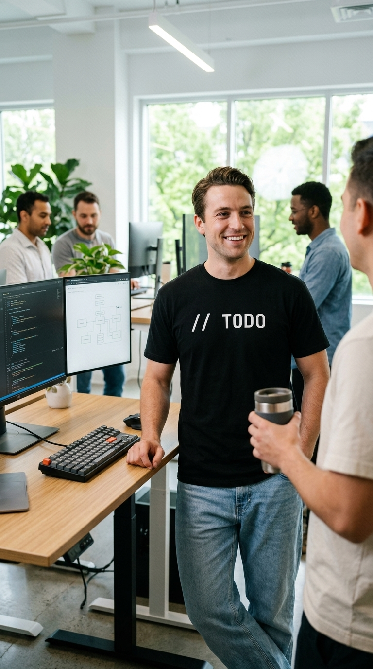 // TODO (fit version) — The most honest line of code