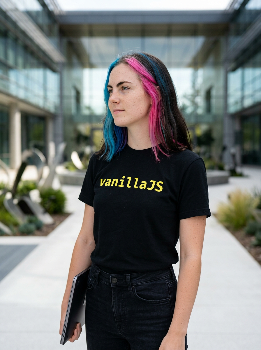 vanillaJS — JavaScript engineer concept