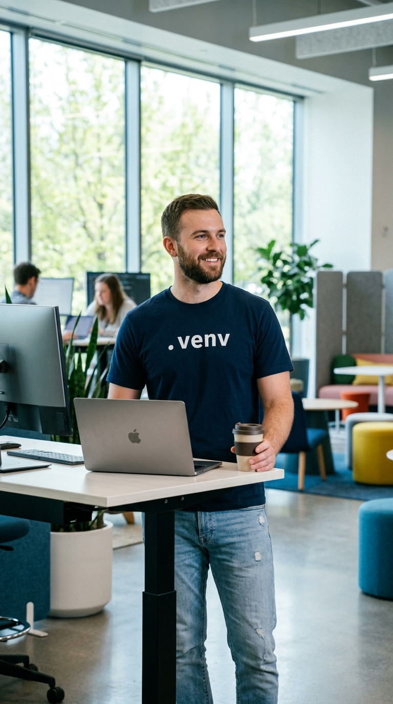 .venv — Clean Python setup